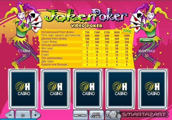 Joker Poker Slot Game